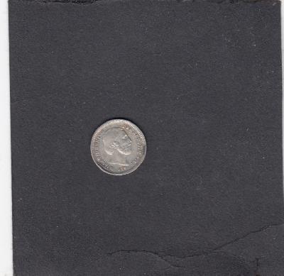 Beschrijving: 5 Cent WILLEM III  